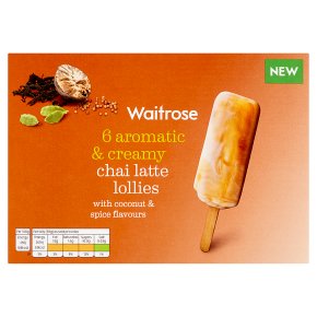 Waitrose Chai Latte Lollies