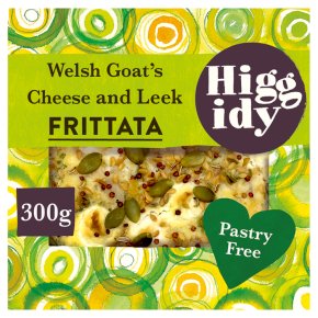 Higgidy Welsh Goat's Cheese & Leek Frittata