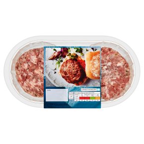 Waitrose 4 Mesquite Pork Burgers