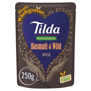 Tilda brown basmati & wild rice wholegrain