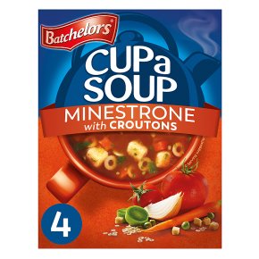 Batchelors 4 cup a soup minestrone