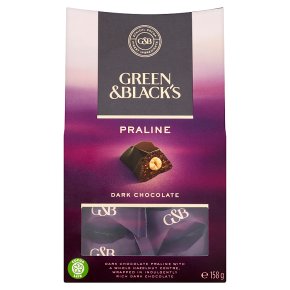 Green & Black's Praline Dark Chocolate Carton