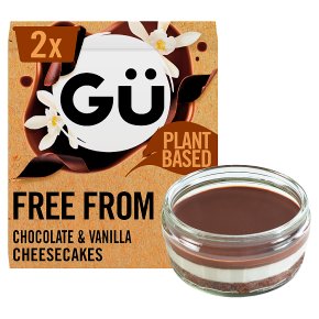 Gu Free From Chocolate & Vanilla Cheesecakes