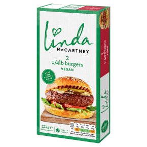 Linda McCartney's 2 Vegetarian 1/4lb Burgers