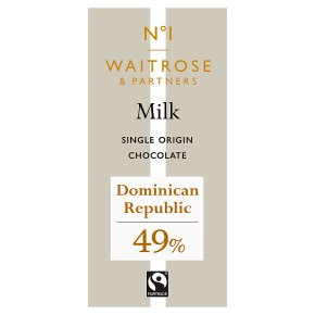 No.1 Dominican Republic Milk Chocolate 49%