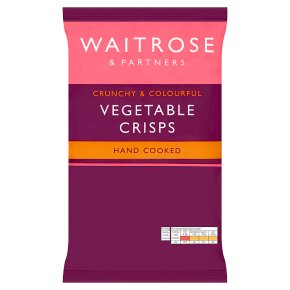 Waitrose vegetable crisps