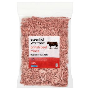 essential Waitrose British Beef Mince