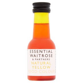 essential Waitrose Yellow Food Colour