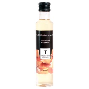 Taylerson's caramel flavour syrup