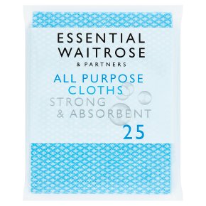 essential Waitrose All Purpose Cloths