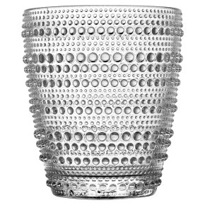 Waitrose Bobble Clear Tumbler