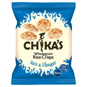 Chika's Sea Salt & Vinegar Rice Crisps