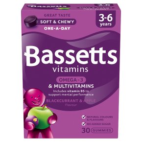 Bassetts 3-6 Years Vitamin Blackcurrant