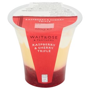 Waitrose Raspberry & Sherry Trifle