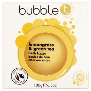 Bubble T Lemongrass Bath Fizzer