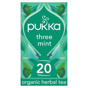 Pukka Three Mint 20Herbal Tea Sachets