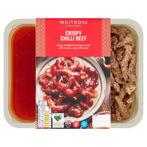 Waitrose Chinese Crispy Beef with Sweet Chilli Sauce
