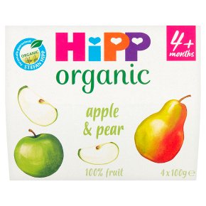 Hipp organic just fruit, apple & pear - stage 1