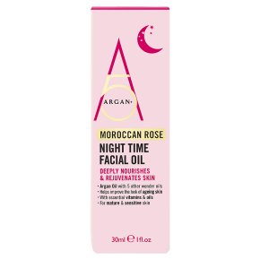 Argan+ 5 Moroccan Rose Night Time Oil