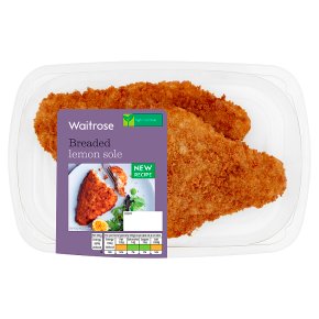 Waitrose Breaded Lemon Sole
