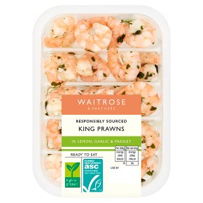 Waitrose King Prawns in Lemon Garlic and Parsley