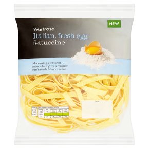 Waitrose Fresh Egg Fettuccine
