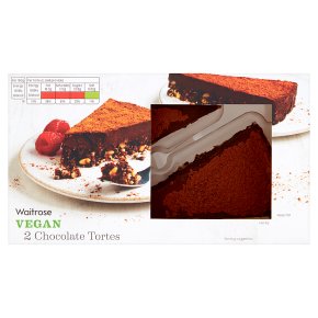 Waitrose Vegan 2 Chocolate Tortes