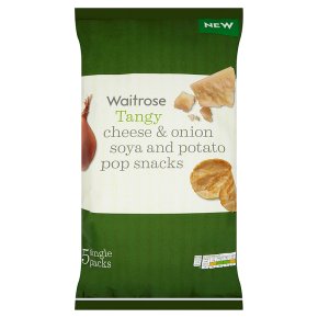 Waitrose Cheese & Onion Potato Pop Snacks