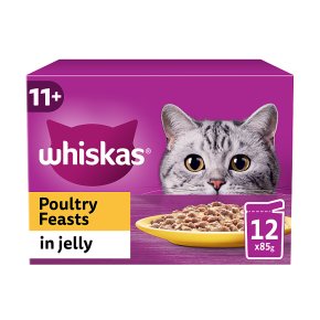 Whiskas 11+ Poultry Selection in Jelly