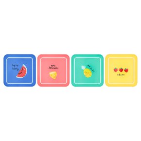 Waitrose Fruity Square Plates