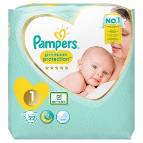 Pampers new baby 1 newborn 2-5kg