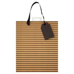 Waitrose Stripe Gift Bag