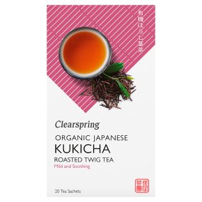 Clearspring Japanese Kukicha Roasted Twig Tea 20s