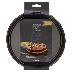from Waitrose 20cm (8) non-stick loose base spring form cake tin
