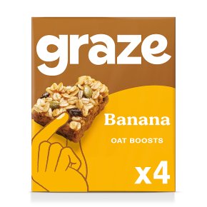 Graze Protein Bites Banana Oat Squares