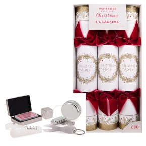 Waitrose Suede Ribbon Crackers