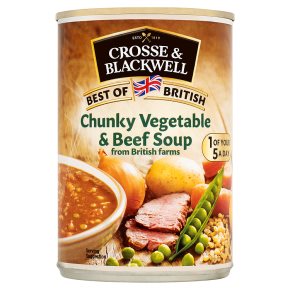 Crosse & Blackwell Best of British Vegetable Beef Soup