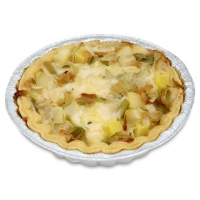 Waitrose cheddar, leek & potato tart