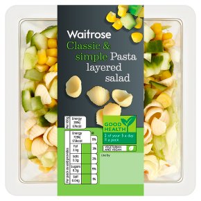 Waitrose Pasta Layered Salad