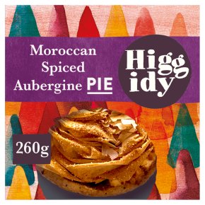 Higgidy Moroccan Spiced Aubergine Pie