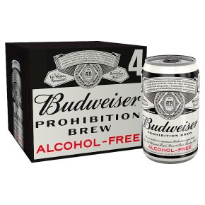 Budweiser Prohibition Alcohol Free USA