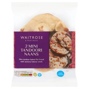 Waitrose Indian 2 Tandoori Naans