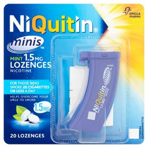 Niquitin Minis low strength mint, 1.5mg