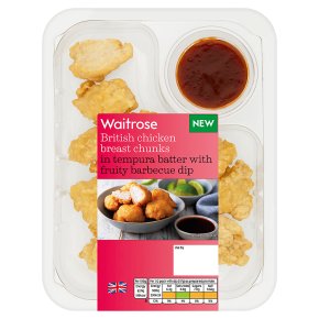 Waitrose Chicken Breast Chunks in Tempura Batter