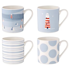 Waitrose Dining Seaside Mugs
