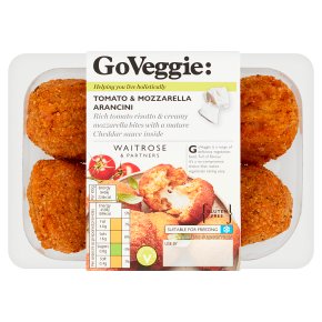Waitrose Vegetarian Tomato & Mozzarella Arancini