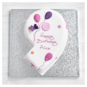 9th Birthday Butterfly Cake
