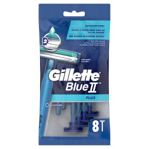 Gillette Blue II Plus Disposable Razors 8 count