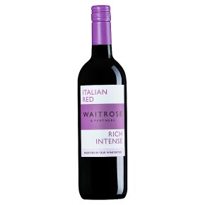 Waitrose Rich and Intense, Italian, Red Wine