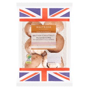 Leckford Estate Chestnut Mushrooms | Waitrose & Partners